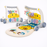 Step & Play – Interactief & Veilig – 3-in-1 Walker & Baby Gym