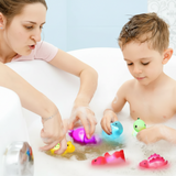 AquaGlow – Veilig & Educatief – Lichtgevend Bad Speelgoed Set