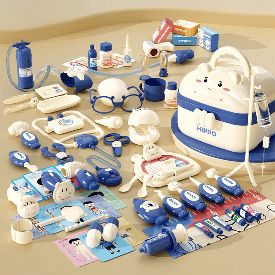 Hippo Doctors Set™ - Mini Dokters in Actie - Speelgoed Doktersset