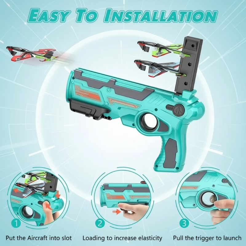 FlyHero – Creatief & Interactief – Kinder Vliegtuig Blaster