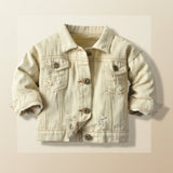 Candy Color Spijkerjas – Lichtgewicht Denim Jacket voor Kinderen