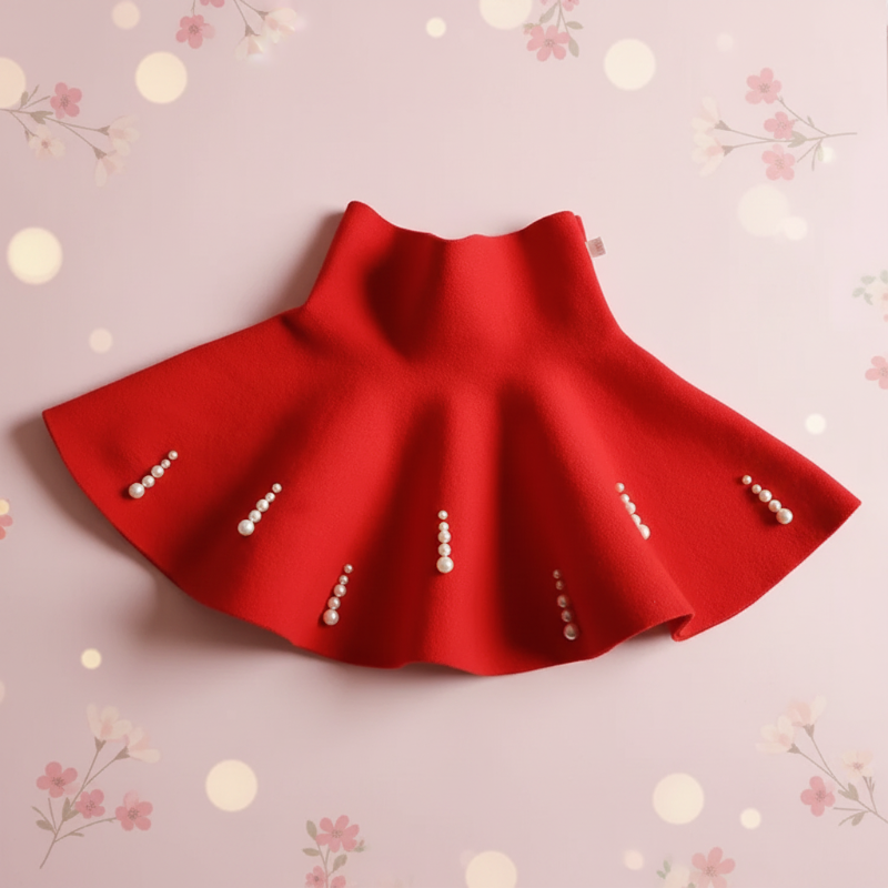 Girls Knitted Skirt – Comfort & Stijl – Kinder Rok