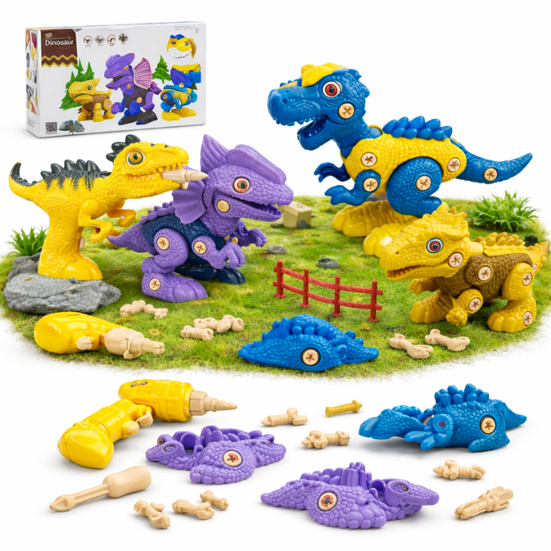 JurassicDrill – Cool & Speels – Dino DIY Set