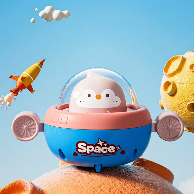 Push and Go UFO Toy – Motoriek & Speels – UFO Speelgoed