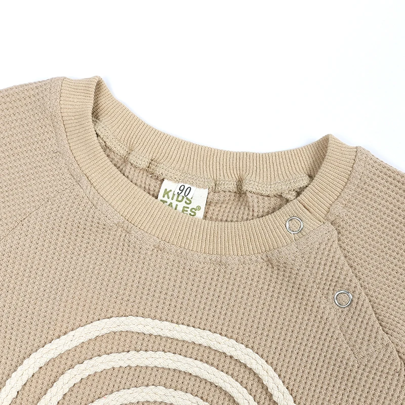 SnuggleHue – Zacht & Comfortabel – Regenboog Baby Rompertje