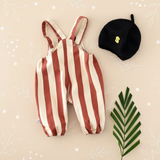 Striped Overall Romper – Zacht & Comfort – Kinder Jumpsuit