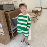 LittleStyle – Zacht & Comfortabel – Katoen Gestreept Comfy Set