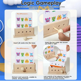 BrainyKids – Logisch & Leuk – Houten Educatief Kaartenspel