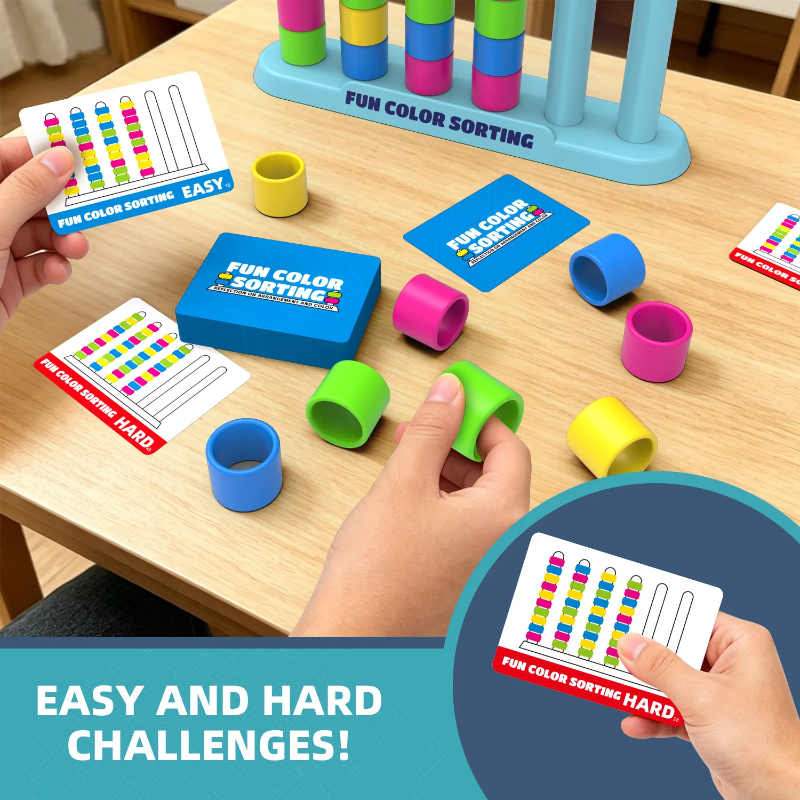 SmartKids – Educatief & Ontwikkelend – Kleuren Sorteer Spel