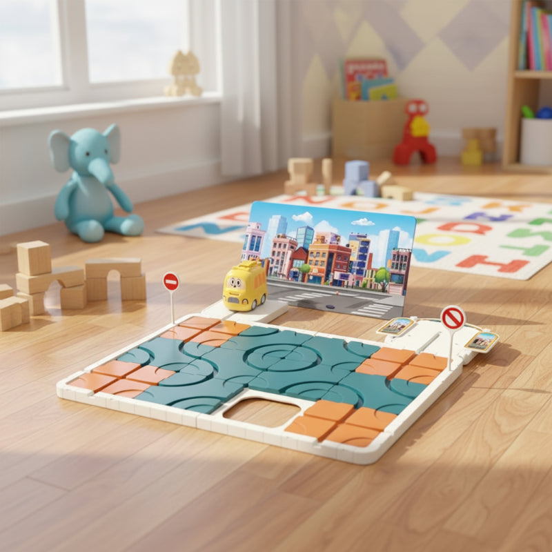 ThinkFun – Logisch Denken & Concentratie - Trein Puzzelspel