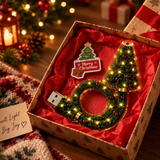 HolidayBeam – Feestelijk & Sfeervol – USB Kerstprojector met Lichtpatronen