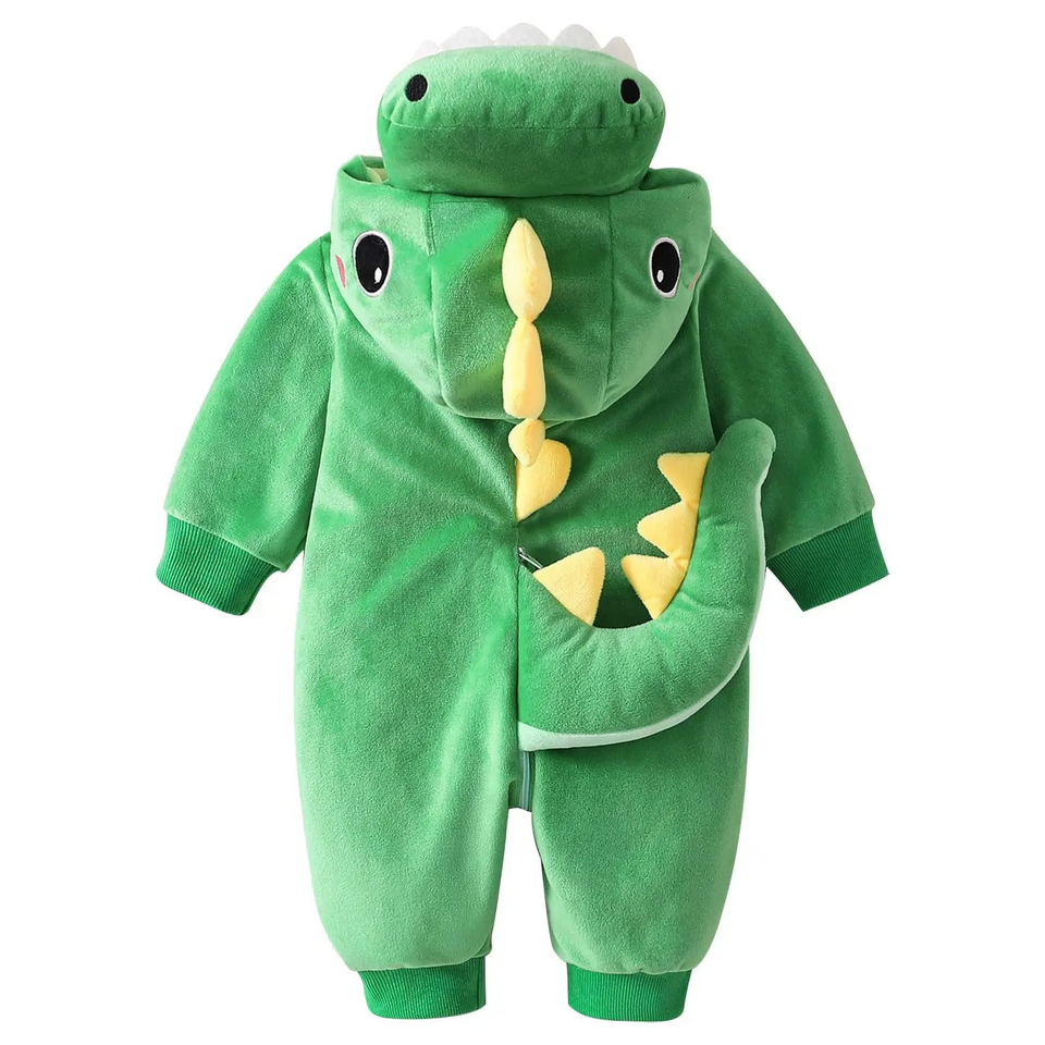 RoarBuddy – Schattig & Speels – Baby Dinosaurus Onesie met Capuchon