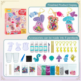 DIY Crystal Keychain Kit – Creatief & Speels – Sleutelhanger Knutselset
