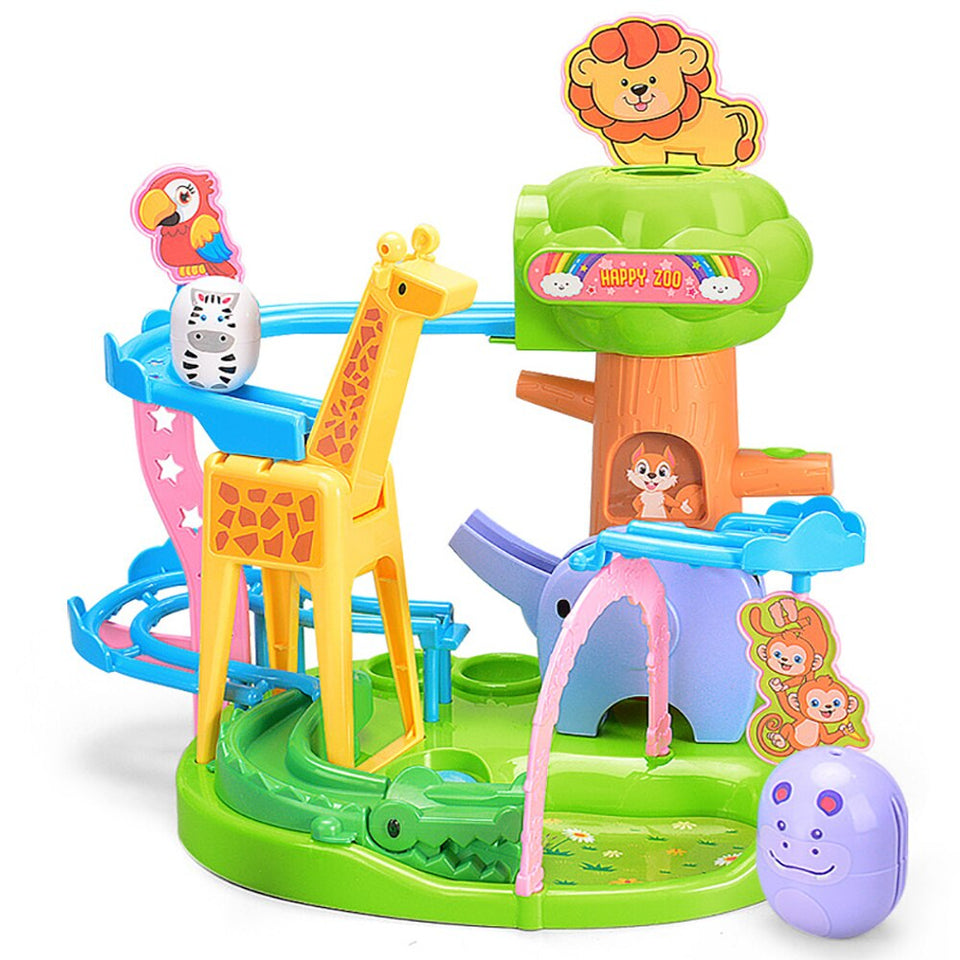 Zoo Slide™ - Creatieve constructies - Dieren Glijbaan
