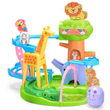 Zoo Slide™ - Creatieve constructies - Dieren Glijbaan