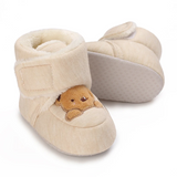 TinyBoots – Knus & Comfortabel – Pluche Babyschoenen voor Winter