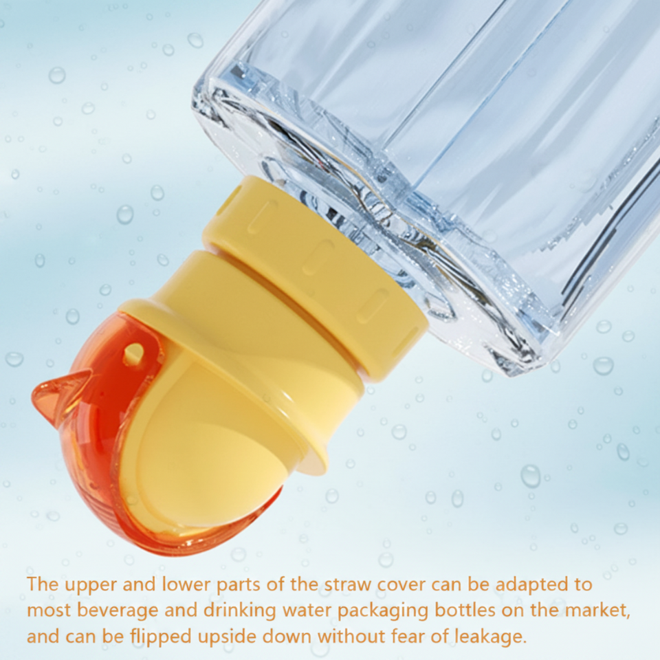AquaSip – Drinkpret & Praktisch – Herbruikbare Flessendop voor kinderen