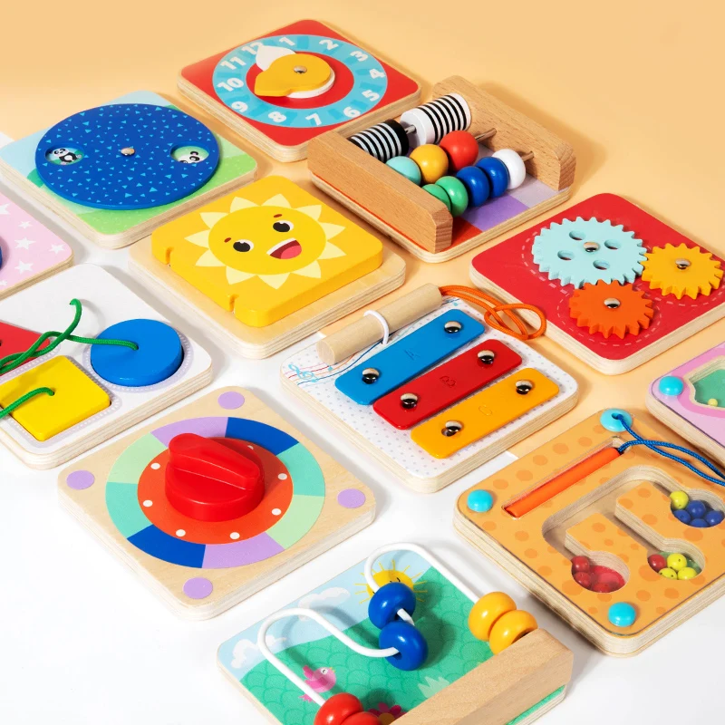 TinySkills – Creatief & Educatief – Montessori Magnetisch Busy Board Speelbord