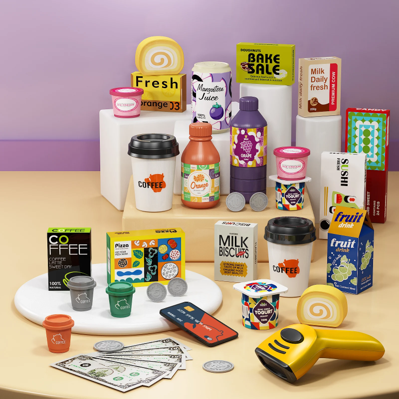 PlaySmart – Creatief & Educatief – Supermarkt Speelset