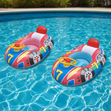 SplashFun – Waterpret & Actie – Opblaasbare Raceboot Zwemband