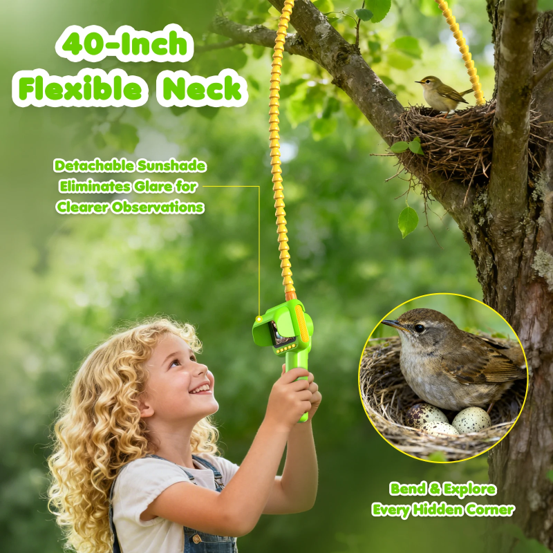 JuniorExplorer – Educatief & Ontdekkend – Borescoopcamera voor kinderen