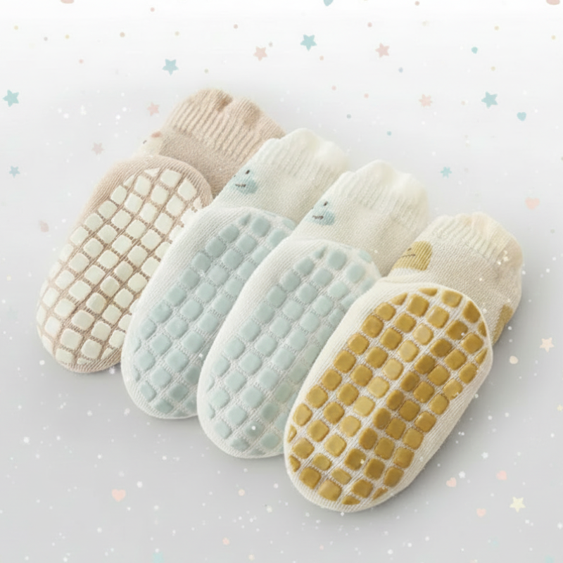 Soft Grip Socks – Zacht & Praktisch – Baby Antislip Sokken