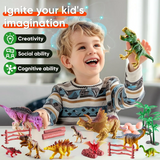 DinoWorld – Creatief & Realistisch – Dino Hoofd Speelset