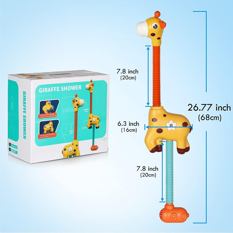 Bath Giraffe™ - Giraffe spetterpret - Badsproeier douchekop