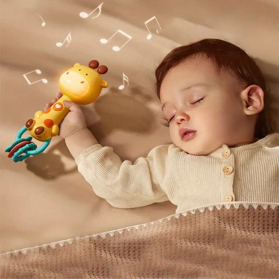 TinyZintuig – Veilig & Leerzaam – Baby Rammelaar voor Zintuiglijke Ontwikkeling