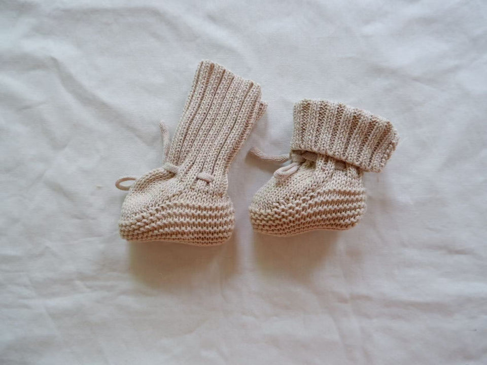 Mini Fashion™ - Warm & Stijlvol - Gebreide Babyslofjes