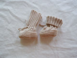 Mini Fashion™ - Warm & Stijlvol - Gebreide Babyslofjes