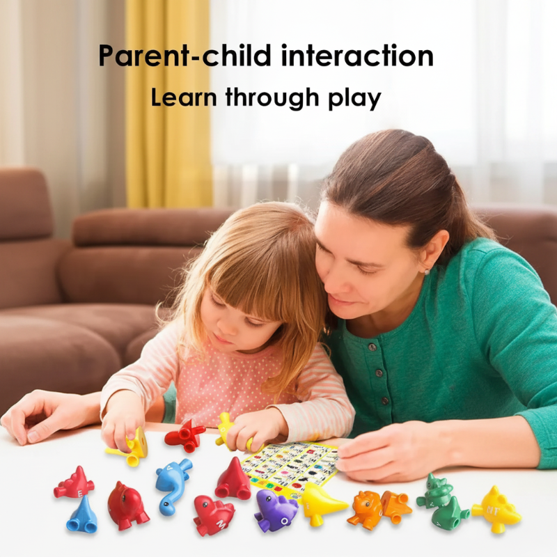 EduDino – Interactief & Creatief – Alfabet, Vormen En Nummers Dinosaurus