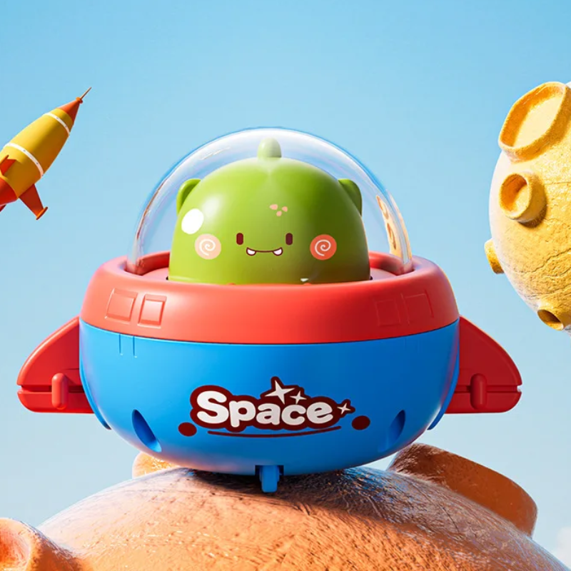 Push and Go UFO Toy – Motoriek & Speels – UFO Speelgoed