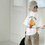 MushroomPlay – Casual & Streetwear – Oversized T-shirt met paddestoelprint