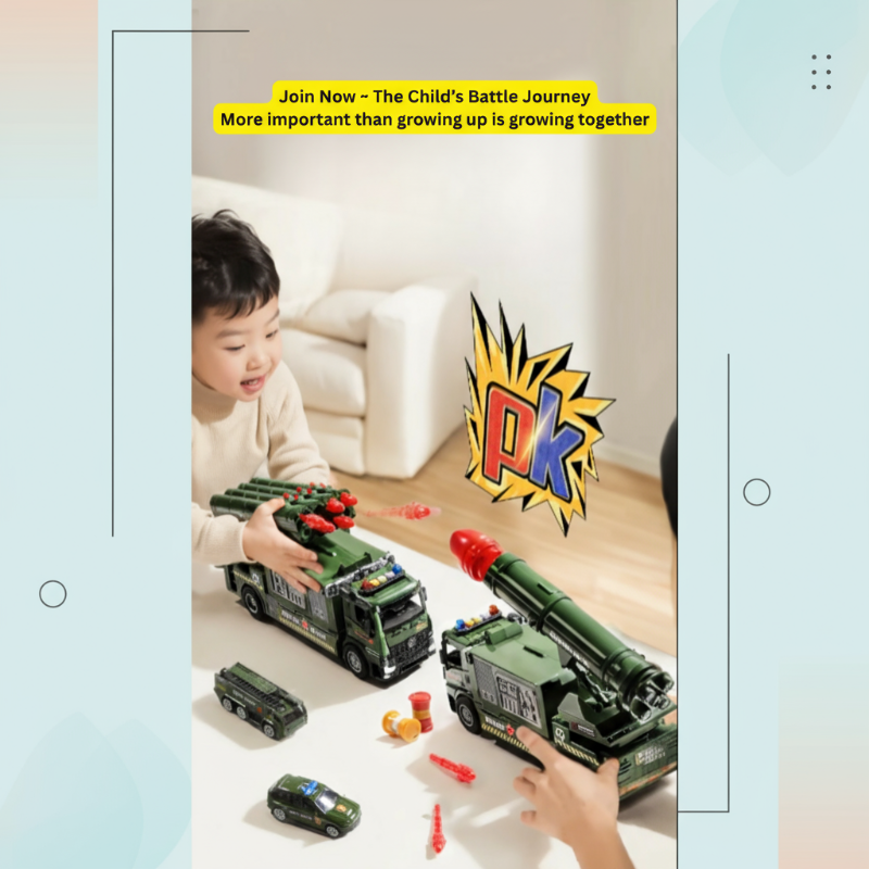 MegaTank – Stoer & Innovatief – Militaire Vrachtwagen