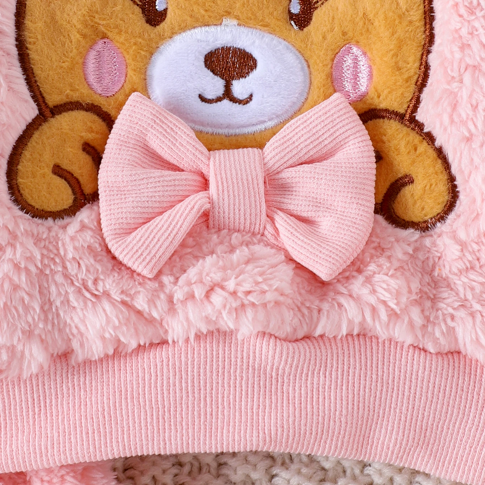 LittleBear – Warm & Knus – Pluche Kinder Set met Trui en Broek