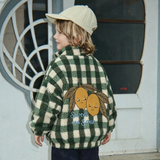 WarmHug – Comfortabel & Trendy – Kinder Fleece Jas met Speelse Prints
