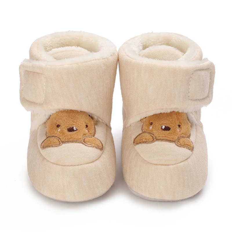 TinyBoots – Knus & Comfortabel – Pluche Babyschoenen voor Winter