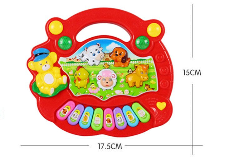 Kids Musical Piano™ - Muzikale Dierenpret - Speelgoedpiano