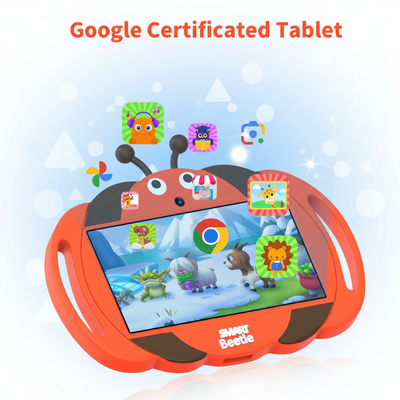 PlayPad – Leerzaam & Leuk – Kinder Tablet met Schokbestendige Hoes