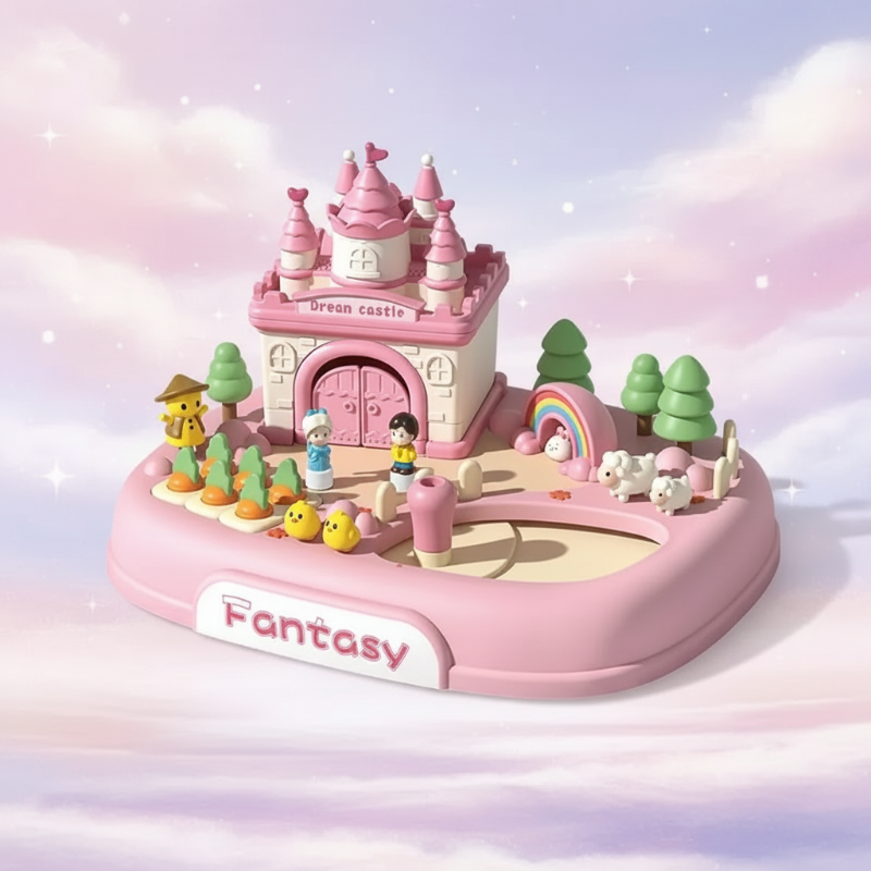 Magnetic Princess Castle – Creatief & Magisch – Magnetisch Poppenhuis Speelset