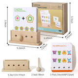BrainyKids – Logisch & Leuk – Houten Educatief Kaartenspel