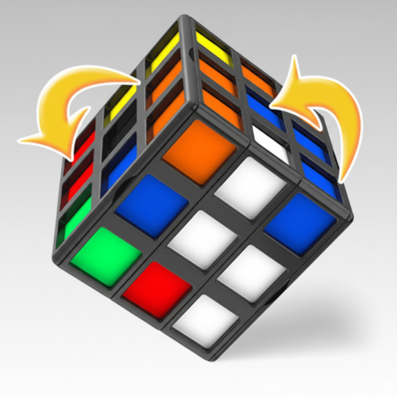 Magic Cube 3x3 – Leerzaam & Uitdagend – Puzzel Kubus