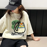 FunPaws – Speels & Stijlvol – Oversized T-shirt met kattenprint