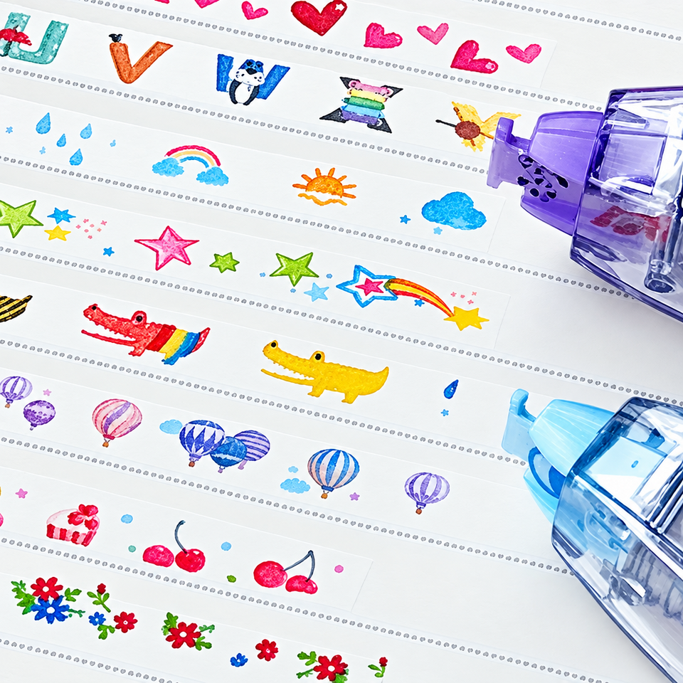 DoodleTape – Decoratieve Tape Roller voor Journaling & Knutselen