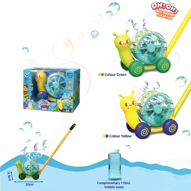 BubbleBuddy – Speels & Interactief – Slak Bellenblaas