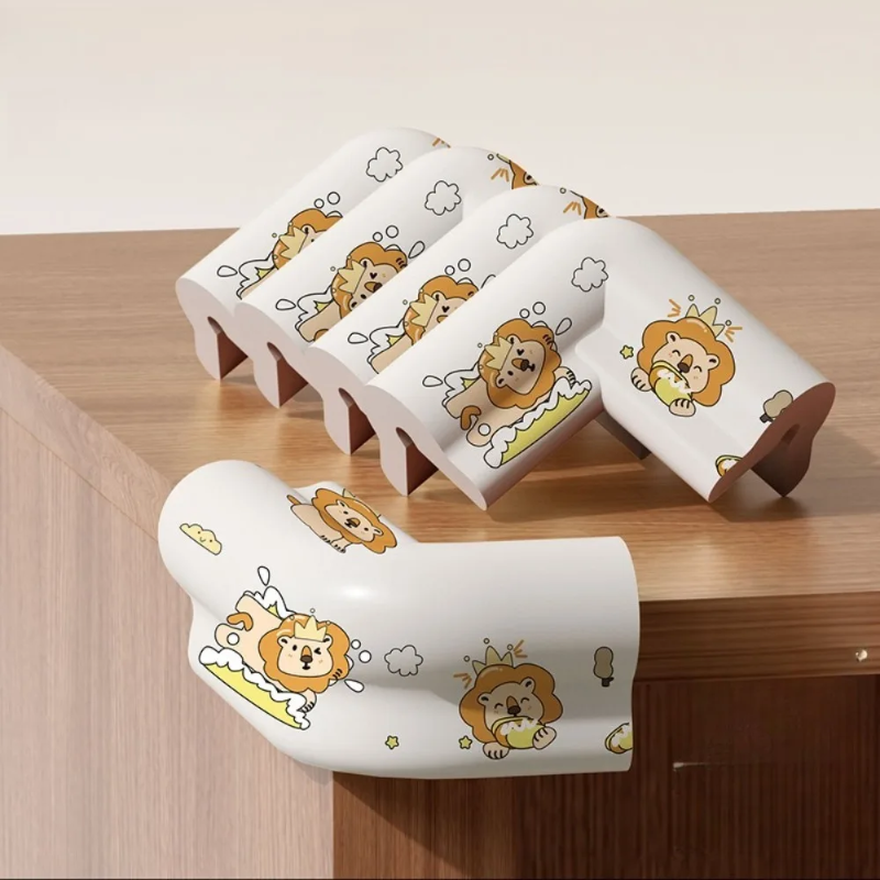 Desk Edge Guard Set – Veilig & Zacht – Hoekbeschermers (Set van 5)