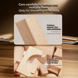 BlockyFun – Creatief & Educatief – 100-delige Houten Bouwblokken Set