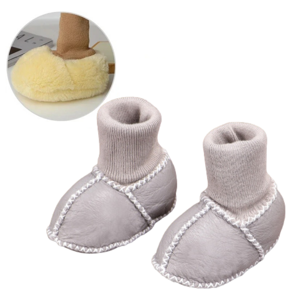 Mini Fashion™ | Warm & Knus - Baby slofjes
