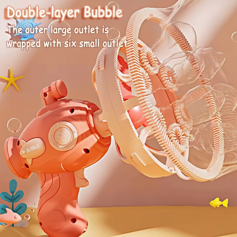 HappyBubbles – Spelenderwijs & Veilig – Bubbelpistool voor kinderen